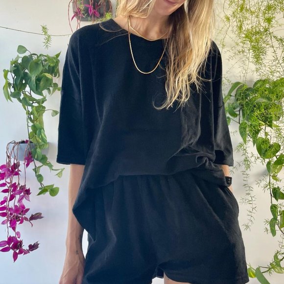 Homme Femme - Matching Terry Set - Teal - Size S/M - Picture 5 of 5